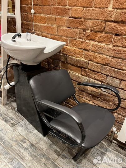 Мойка парикмахерская Елена с креслом Контакт