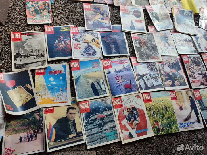 Журнал огонёк 1990й год, 42шт