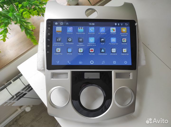 Магнитола KIA cerato