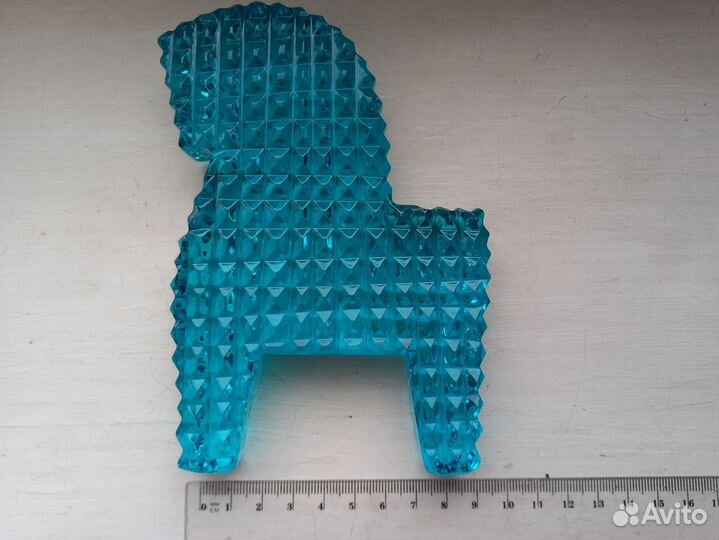 Хрустальная плитка конь. Гусь-Хрустальный