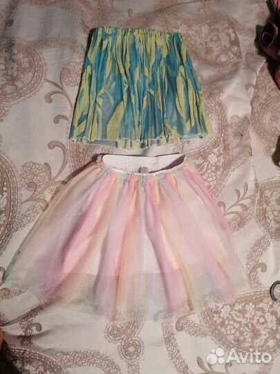 Большой пакет вещей на девочку 116-122 см