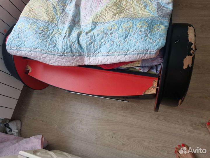 Детская кровать машина бу