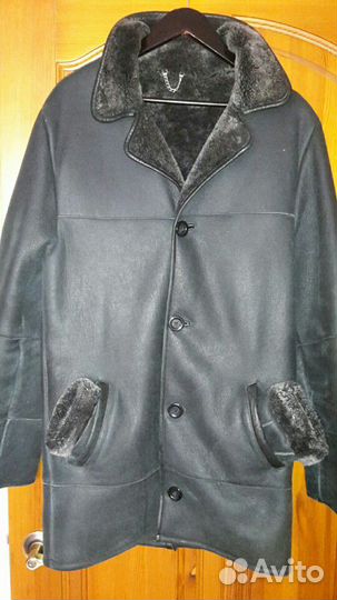 Дубленка мужская кожанная