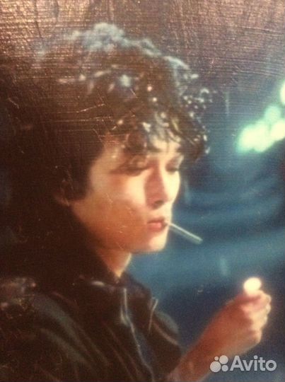 Картина Виктор Цой. На дереве