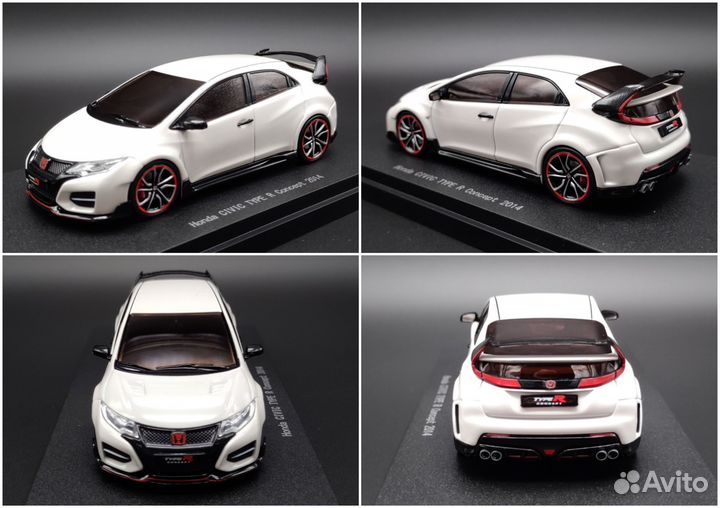 Коллекционные модели Honda (4 шт на выбор)