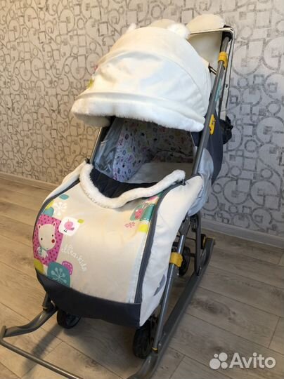 Санки-коляска