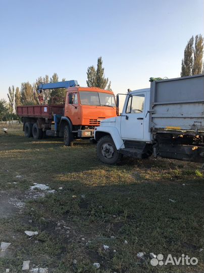 Услуги камаз манипулятор самосвал и газон самосвал