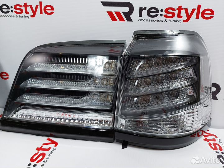 Стоп - сигналы Lexus LX570 12-15г Дымчатые 1234