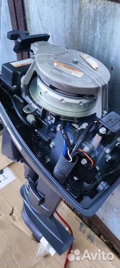 Ямаха 6-8 с лодкой Адмирал 340 спорт