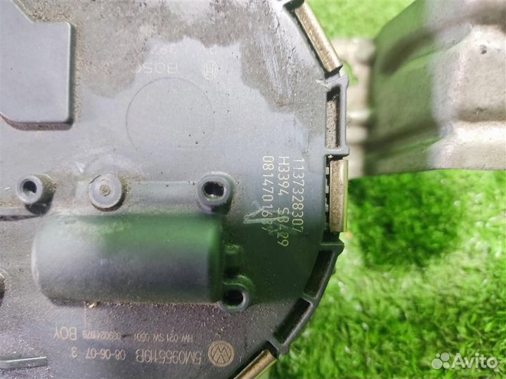 Мотор стеклоочистителя левый volkswagen Golf Plus