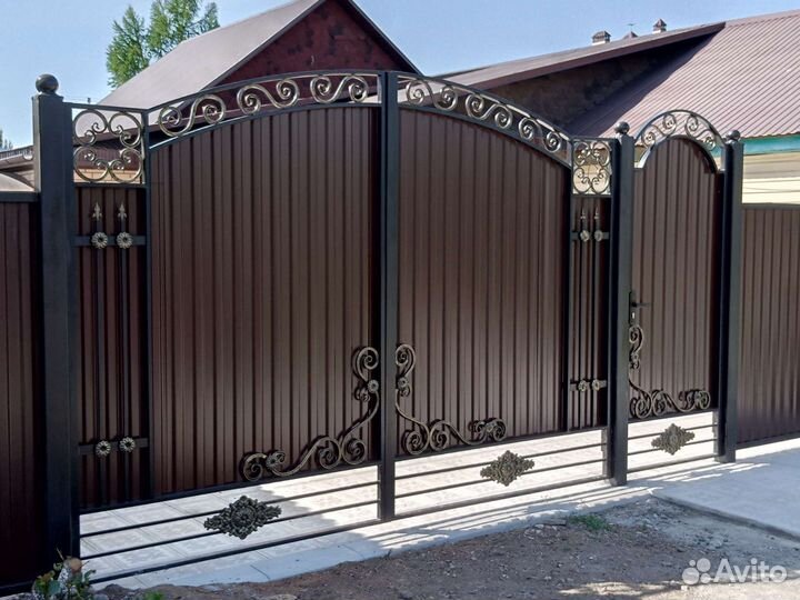 Кованые ворота и калитки