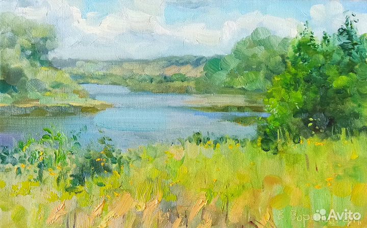 Картина маслом на холсте