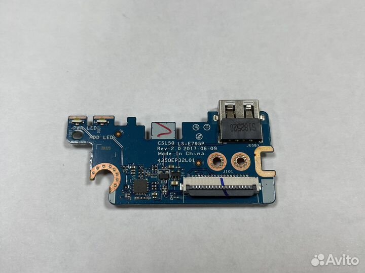 Доп. плата usb, cardreader ноутбука HP 15-BS