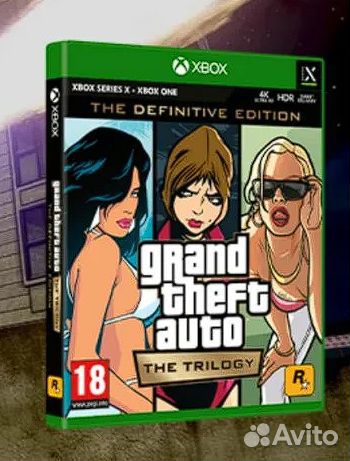 GTA The Trilogy Definitive Edition Новые PS4/xbox