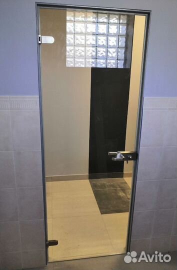 Стеклянные двери