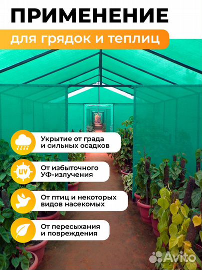 Сетка затеняющая фасадная 55 3х50