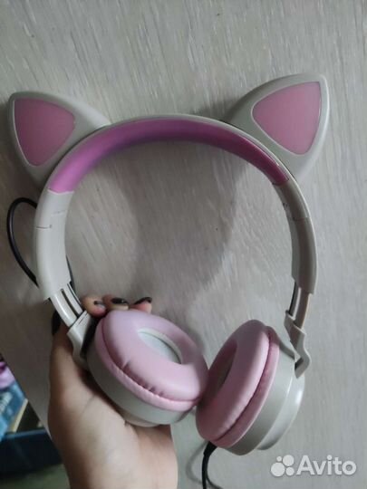 Bluetooth гарнитура наушники party cat