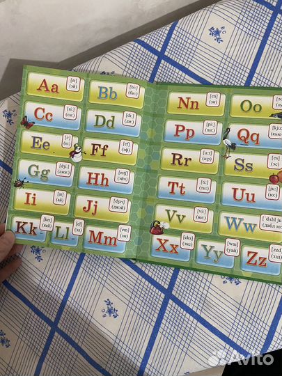 Английский словарь в картинках для детей