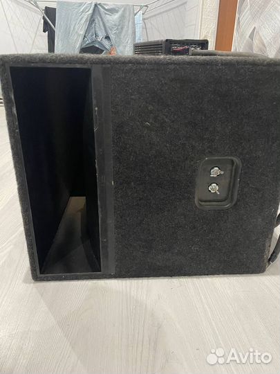 Сабвуфер 3000 watt Dynamic State и усилитель