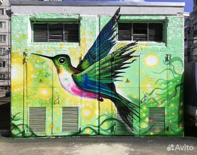 Граффити, роспись стен. Компания Stenaclub