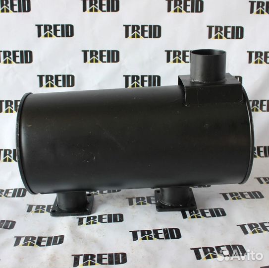 Глушитель бочка YC6108G/yc6в125 1640H-1201100E