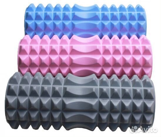 Роллер массажный Spine 13x33 см фиолетовый