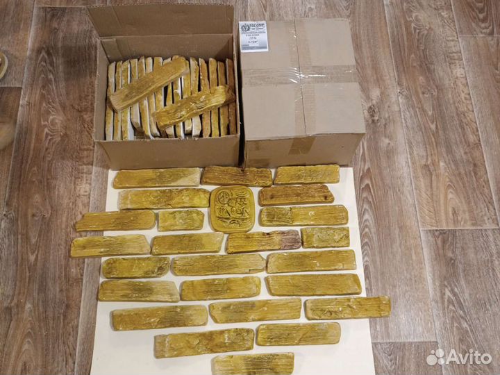 Декоративный камень из гипса