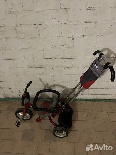 Велосипед с ручкой