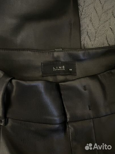 Кожаные брюки lime xs