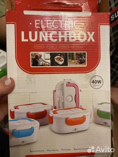 Ланч бокс с подогревом