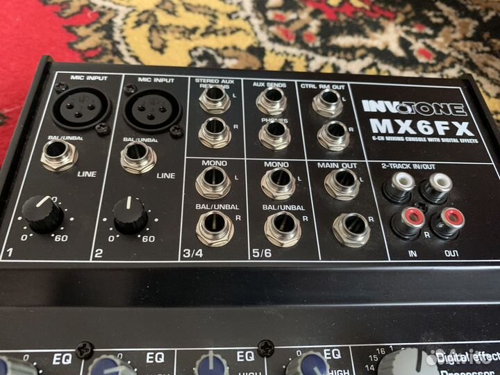 Микшер invotone mx6fx