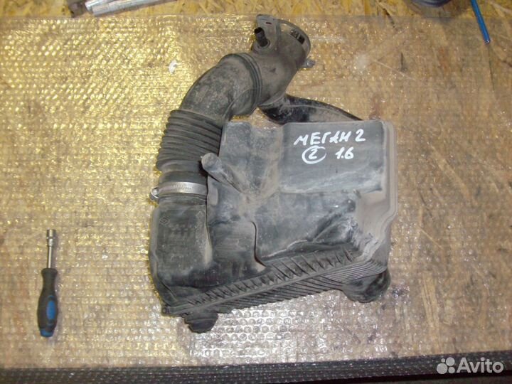Renault Megan 2 1.6 корпус воздушного фильтра