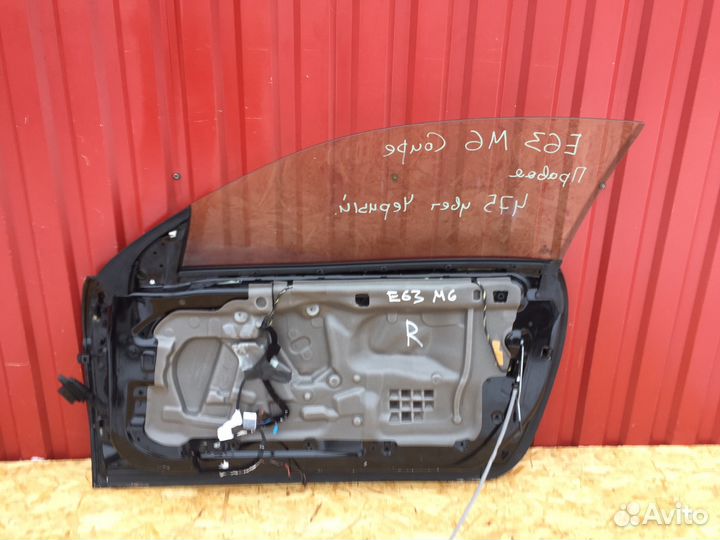 Дверь правая черная BMW E63 Coupe