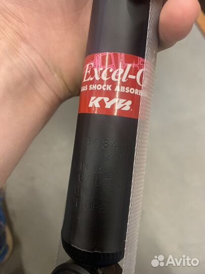 Амортизатор задний на renault logan 1