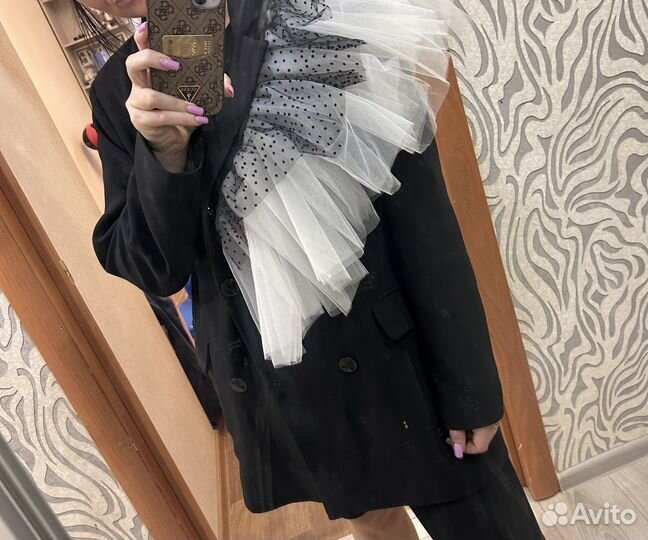 Воротник съемный белый