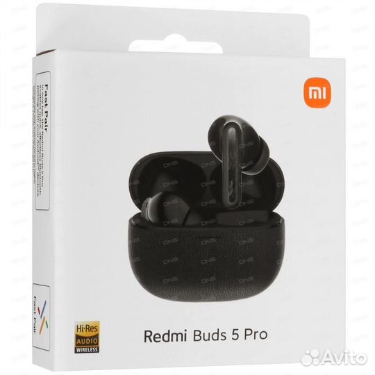 Наушники TWS Xiaomi Redmi Buds 5 Pro черный