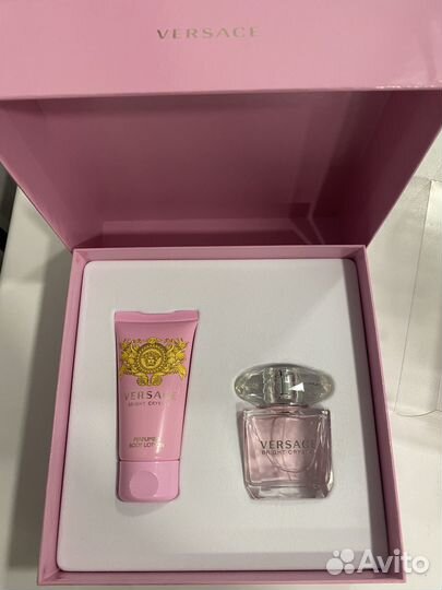 Versace crystal bright женский подарочный набор