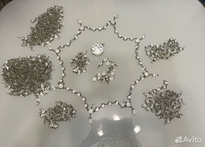 Хрустальные подвески для люстры Чехия