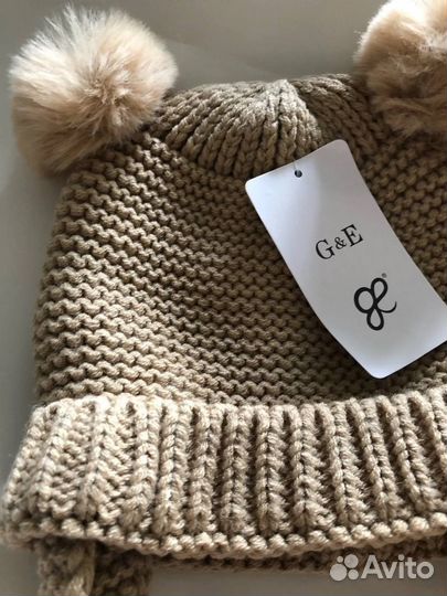 Шапка и снуд детский