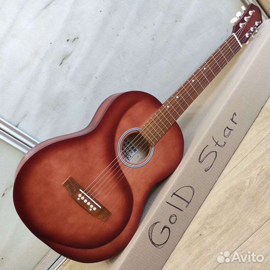 Гитара новая акустика с широким грифом