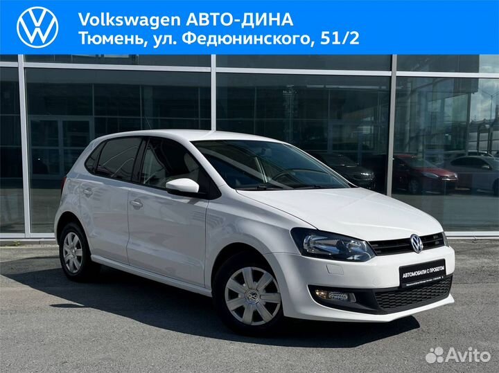 Volkswagen Polo 1.4 AMT, 2012, 139 300 км
