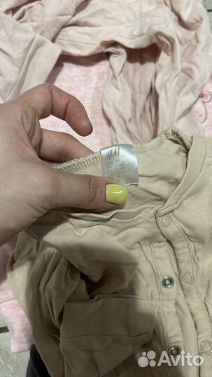 Пакет одежды доя девочки 74-80