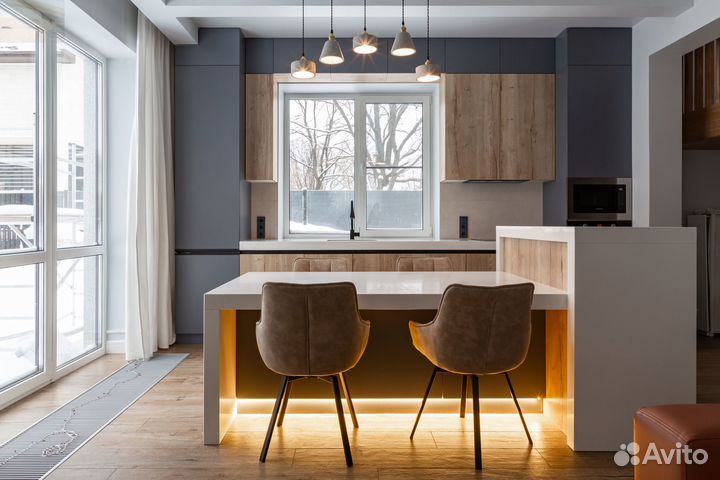 Кухня с островом по заказу