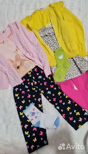 Комплект одежды carter's, h&m на 4-6 лет