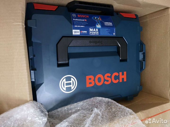 Аккумуляторный гайковерт Bosch GDS 18v-1000C