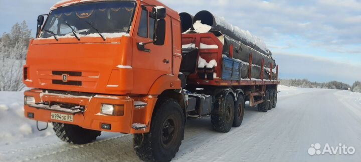 КамАЗ 43114 с полуприцепом, 2012