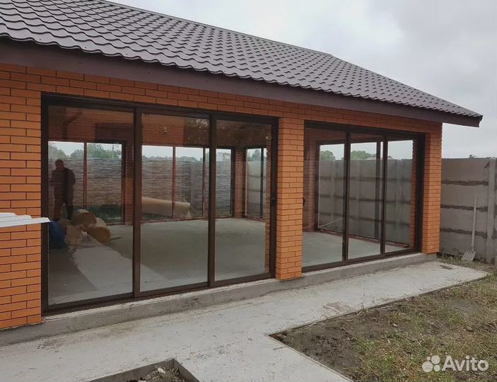 Остекление холодное для террас, веранд, беседок