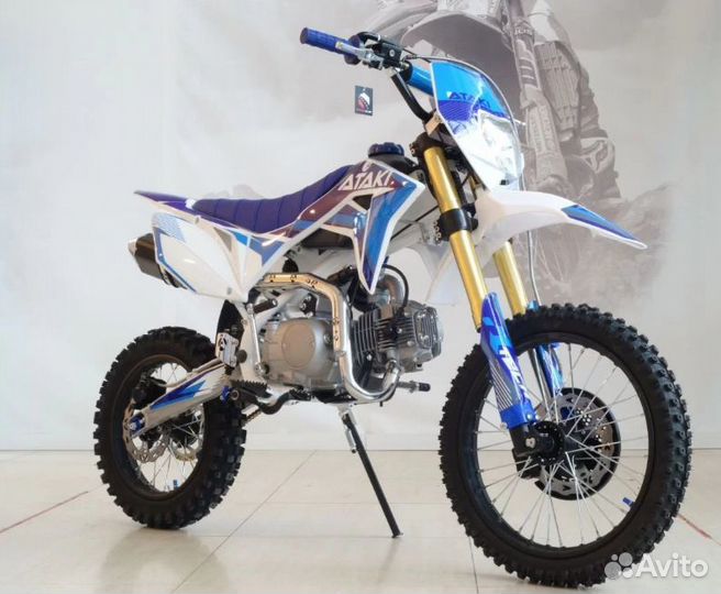 Мотоцикл ataki start YX125 CRF pitbike