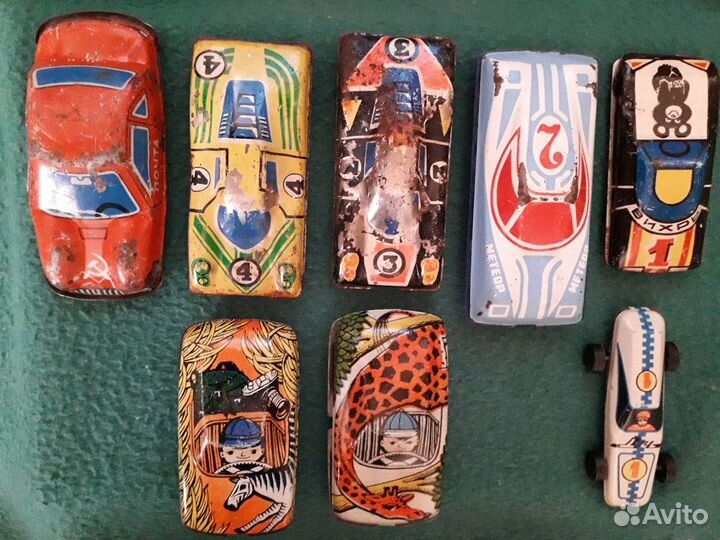 Жестяные машинки СССР