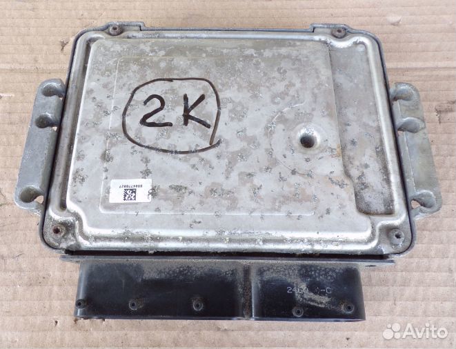 Эбу двигателя fiat doblo II 1.6